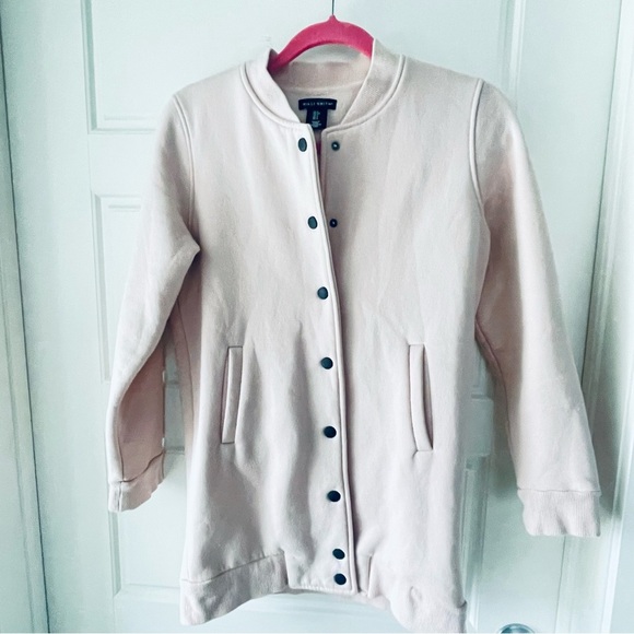 WILLI SMITH WOMEN PINK SNAP CLOSURE LONG SWEATER SIZE S - Picture 14 of 15